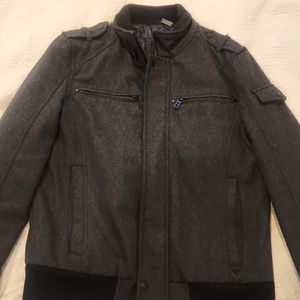 Guess Mens bomber jacket gray